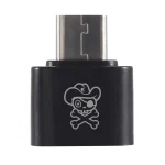 ENKAY Hat-Prince HC-8 Mini ABS USB 2.0 Female to USB-C / Type-C 3.1 Male Port Connector OTG Adapter - Image 2