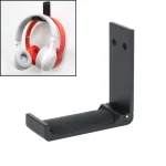 Paste Screw Type Metal Foldable Headset Stand Display Hanger, Paste Screw Type