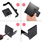 0218 Acrylic Phones / Tablet PCs Universal Holder Multifunction Headset Stand Display Hanger - Image 3
