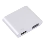 7585D 3 in 1 Digital HDTV Docking Adapter Supports HDMI VGA AUX and Charging - Image 2