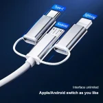 7585D 3 in 1 Digital HDTV Docking Adapter Supports HDMI VGA AUX and Charging - Image 7