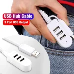 1.2m TPE USB A to 3 USB Ports Female HUB Adapter - Image 5