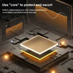 8 Pin Male to USB-C / Type-C Female ABS Charging Adapter - Image 4