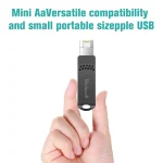 Richwell 32G Type-C + 8 Pin + USB 3.0 Metal Flash Disk with OTG Function - Image 8