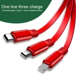 1.2m 3.5A Max 3 in 1 USB to USB-C / Type-C + 8Pin + Micro USB Retractable Charging Cable - Image 5