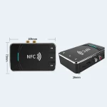 N100 NFC Desktop Bluetooth 5.0 Receiver & Transmitter Car Bluetooth Speaker Audio Adapter, N100 - Image 2