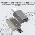 64GB USB-C / Type-C Zinc Alloy USB Flash Drive with Keychain - Image 4