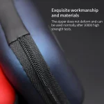 KZ Data Wire Charger Earphone Portable PU Receiving Case, PU Black, PU Blue, PU Red - Image 6