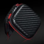 KZ Data Wire Charger Earphone Portable Carbon Fibre Texture Receiving Case, Square - Image 4