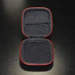 KZ Data Wire Charger Earphone Portable Carbon Fibre Texture Receiving Case, Square - Image 5