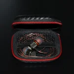 KZ Data Wire Charger Earphone Portable Carbon Fibre Texture Receiving Case, Square - Image 6