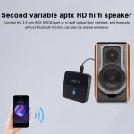 Measy BTC880 2 in 1 USB-C / Type-C Interface Bluetooth Wireless Audio Transmitter Receiver - Image 4