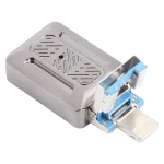 2 in 1 USB + 8 Pin to Type-C Charging Adapter - Image 3