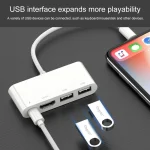 75216 4 in 1 8 Pin to HDMI + 8 Pin Charging + 2 USB Ports HD Video Converter - Image 10