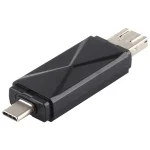 USB-C / Type-C + SD + TF + Micro USB to USB 2.0 Card Reader, USB2.0 - Image 5