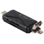USB-C / Type-C + SD + TF + Micro USB to USB 2.0 Card Reader, USB2.0 - Image 6