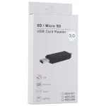USB-C / Type-C + SD + TF + Micro USB to USB 3.0 Card Reader, USB3.0 - Image 9