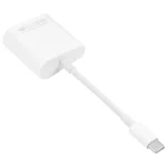 NK-1035 TC 2 in 1 USB-C / Type-C Male to Ethernet + Type-C Power Female Adapter - Image 3