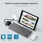 5 in 1 8 Pin Male to USB + HDMI + TF / SD Card Slot + 8 Pin Power Female OTG Digital AV Adapter - Image 6