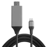 USB-C / Type-C 3.1 to HDMI Converter Adapter Cable, Length: 2m