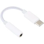 USB-C/Type-C to 3.5mm Audio Braided Adapter Cable - Image 2