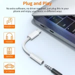USB-C/Type-C to 3.5mm Audio Braided Adapter Cable - Image 5