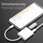 11cm 8 Pin Male to USB & 8 Pin Data Charging Cable Camera Reader Adapter, Support System above iOS 9.2 - Image 5