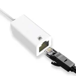 NK-107 A1 Micro Ethernet Network Card Adapter 8 Pin Charging Female Ports to 8 Pin Male - Image 5