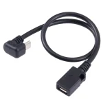 U-shaped Micro USB Male to Female Extension Cable - Image 2