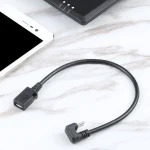 U-shaped Micro USB Male to Female Extension Cable - Image 7