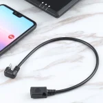 U-shaped USB-C / Type-C Male to Micro USB Female Extension Cable - Image 5