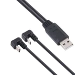 U-shaped USB-C / Type-C Male + Micro USB Male to USB Cable - Image 3