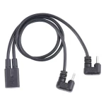 U-shaped USB-C / Type-C Male + Micro USB Male to Micro USB Female Cable - Image 4