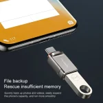 MCDODO USB 3.0 Female to USB-C / Type-C Male OTG Converter USB Flash Disk - Image 4