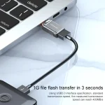 MCDODO USB 3.0 Female to USB-C / Type-C Male OTG Converter USB Flash Disk - Image 5