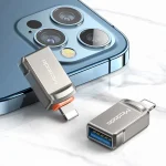 MCDODO USB 3.0 Female to 8 Pin Male OTG Converter USB Flash Disk - Image 2