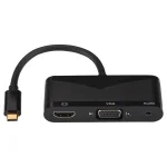 V83 USB-C / Type-C to 4K HDMI / VGA + 3.5mm Audio + USB Multi-function Adapter - Image 2