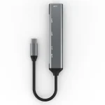 C-805 5 in 1 USB-C / Type-C to 3 USB 3.0 + TF / SD Card Reader Adapter - Image 3