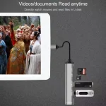 C-805 5 in 1 USB-C / Type-C to 3 USB 3.0 + TF / SD Card Reader Adapter - Image 5