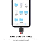 8 Pin to TF Card Adapter Mini TF Card Reader, 8 Pin - Image 4
