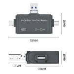 7 In 1 USB 3.0 Card Reader - Image 2