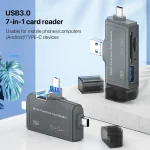 7 In 1 USB 3.0 Card Reader - Image 5