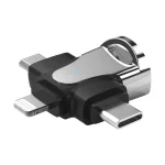 3 In 1 OTG Adapter, USB to Type-C / Micro USB / 8 Pin