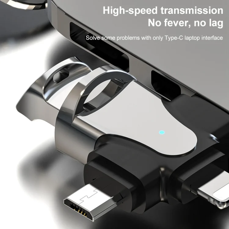 PC9018_B5.webp 3 In 1 OTG Adapter, USB to Type-C / Micro USB / 8 Pin - Image 6