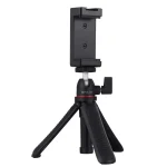 PULUZ Selfie Sticks Tripod Mount + Phone Clamp with Tripod Adapter & Long Screw - Image 2