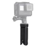 PULUZ Folding Plastic Tripod + Horizontal / Vertical Shooting Metal Clamp with Cold Shoe for iPhone, Galaxy, Huawei, Xiaomi, Sony, HTC, Google and other Smartphones - Image 9