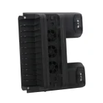 DOBE TP4-882 3 in 1 Game Console Cooling Fan + Game Storage Slots + Game Controller Charging Dock for Sony PS4 / PS4 Pro / PS4 Slim, For PS4 / PS4 Pro / PS4 Slim - Image 3