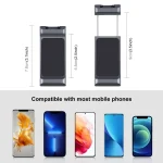 PULUZ Cold Shoes Aluminum Alloy Phone Clamp Holder Bracket - Image 3