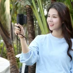 PULUZ Vlogging Live Broadcast Handheld Grip Selfie Rig Stabilizer ABS Tripod Adapter Mount with Cold Shoe Base & Wrist Strap - Image 9