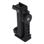 PULUZ 360 Degree Rotating Universal Horizontal Vertical Shooting Phone Metal Clamp Holder Bracket, For iPhone, Galaxy, Huawei, Xiaomi, Sony, HTC, Google and other Smartphones - Image 3